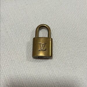 Louis Vuitton Brass-Tone Lock